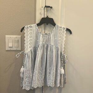 Free People Savannah Sleeveless Tank X-Small